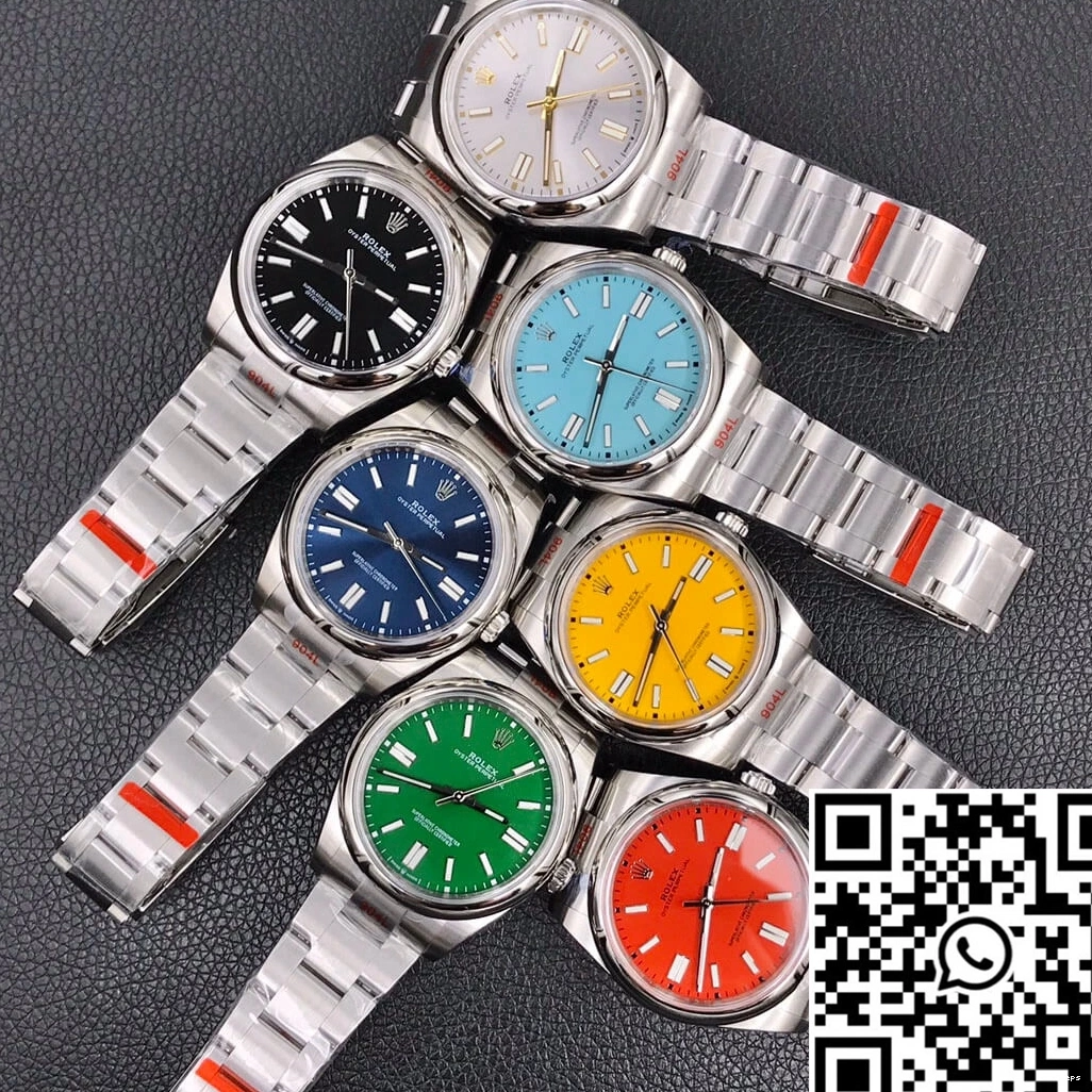 Rolex Factory 41MM M124300-0002 Perpetual EW Oyster Black Dial 0311